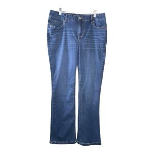 M Jeans by Maurices Mid-Rise Bootcut Jeans - Size 14